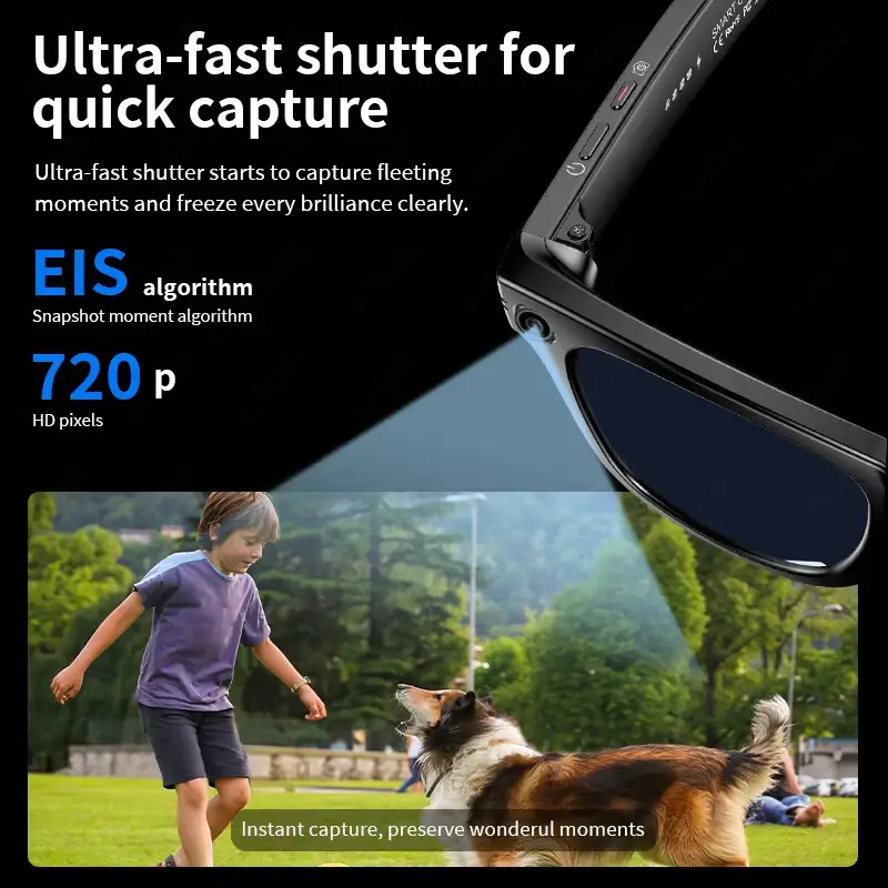 AI Smart Glasses with 8MP Came - Photography Japanese 评论和价格